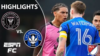 LATE DRAMA 🚨 Montreal Impact vs Inter Miami  MLS Highlights  ESPN FC [upl. by Ohaus718]