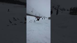 FAIL at Keystone Ski Resort snowboarding fail [upl. by Panchito757]