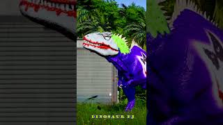 Colorful Dinosaurs Battle Blue VENOM Godzilla vs Joker Giganotosaurus supermantrex jurassicworld [upl. by Annairam]