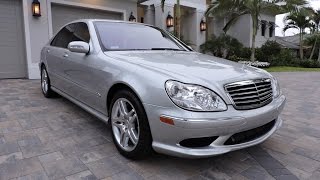 2003 MercedesBenz S55 AMG Sedan for sale by Auto Europa Naples [upl. by Yecac]