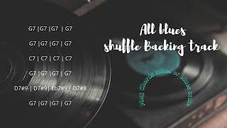 All blues miles davis backing track shuffle [upl. by Anaahs593]