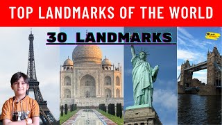 TOP LANDMARK OF THE WORLD  LANDMARKS OF THE WORLD  FAMOUS LANDMARKS AROUND THE WORLD [upl. by Walliw]