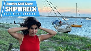 SHIPWRECKED Multiple Sail Boats crash on the Gold Coast [upl. by Alrad]