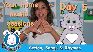 DAY 5  Daily Action Songs amp Rhymes with Emma  MyVoxSongs [upl. by Nura19]