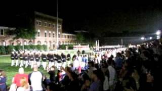 Marine Barracks Evening Parade 5 7102011 [upl. by Humph]