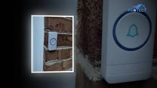 Wireless Doorbell AVANTEK D3W Waterproof Door Chime Kit Operating Review [upl. by Nosde]