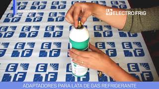 Válvula para lata de gas refrigerante [upl. by Brannon]