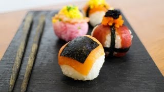 Sushi Balls Recipe [upl. by Eidnyl72]