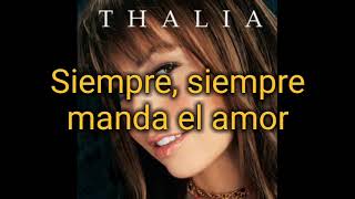 MARIMAR Thalia  KARAOKE LYRICS [upl. by Vernice]