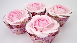 How to pipe beautiful buttercream roses [upl. by Ahsiya]