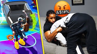 I CAUGHT MY BIG BRO USING JUMPSHOT HACKS INA WAGER NBA 2K24  Cronus Zen Prank [upl. by Casia328]