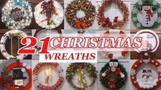 21 Stylish Christmas Wreath ideas for festive front doors [upl. by Thielen]