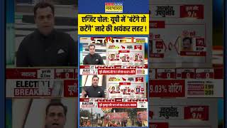 UP Exit Poll यूपी में Batenge To Katenge नारे की भयंकर लहर   shorts [upl. by Skelton]