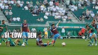 Rapid Wien 20 Trabzonspor  HIGHLIGHTS amp ATMOSPHERE Stadium Vlog [upl. by Close]