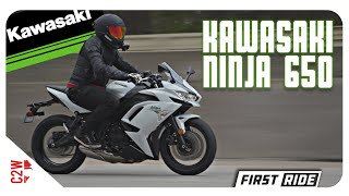 2020 Kawasaki Ninja 650  First Ride [upl. by Tik]