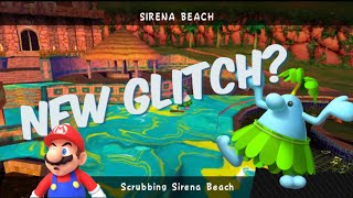 Super Mario Sunshine Scrubbing Sirena Beach Glitch Switch Version [upl. by Andris]