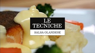 Come preparare la salsa olandese ricetta tradizionale  Le Tecniche  La Cucina Italiana [upl. by Jenelle]