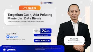 Targetkan Cuan Ada Peluang Manis dari Data Bisnis  Live Trading 24 Oktober 2024 [upl. by Jeavons]