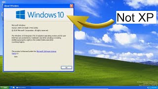 Make Windows 10 look like Windows XP [upl. by Arolf]