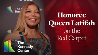 Honoree Queen Latifah on the 46th Kennedy Center Honors Red Carpet 2023 [upl. by Ahsinan434]