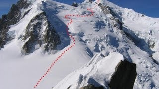 Monte Bianco 2013 Via dei Tre Monti  Mont Blanc 2013 Three Mounts Route [upl. by Restivo146]