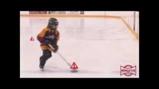 Ringette Ontario Skills Matrix Drills Video 2 Carrying the Ring [upl. by Cherlyn752]