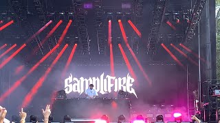 SAMPLIFIRE 🔥 AT îLESONIQ 2024 AT THE NEON STAGE  Drop Only 4K FULL HD [upl. by Aissenav280]