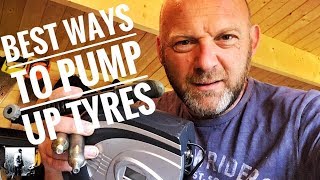 Best Ways To Inflate A Motorcycle Tyre  Inflating Bike Tyres On The Trail [upl. by Nussbaum]