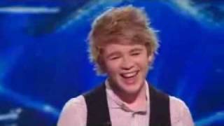 X Factor  Eoghan Quigg sings Imagine  Live Show 1 [upl. by Eiramaliehs]