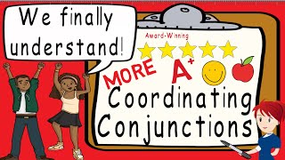 Coordinating Conjunctions More  Award Winning Coordinating Conjunctions Teaching Video  FANBOYS [upl. by Aneelas]