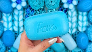 ASMR CRUSHING SOAP BOXES WITH FOAM GLITTERampSTARCH★CUTTING SOAP CUBES ★4K [upl. by Une899]