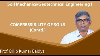 Lecture 42 Compressibility of Soil Contd [upl. by Jarl523]