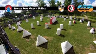 2017 NXPL North Indy Open 5Man Tournament  Live Replay pt1  Lone Wolf Paintball Michigan [upl. by Queena]