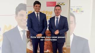 Ministro Jader Filho e Deputado Cláudio Cajado anunciam novidades para Cidade Baiana [upl. by Inaliel713]