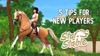 5 tips for NEW PLAYERS in STAR STABLE ONLINE  lifehacks  Lara Turtlepaw [upl. by Norha281]