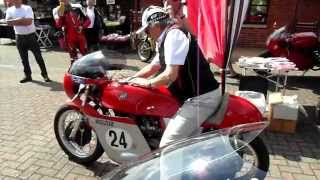 Phil Read and his ex Grand Prix MV Agusta 750part 1 [upl. by Anazraf]