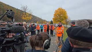 Elbbrücke Bad Schandau Ganze Presseerklärung zur aktuellen Situation 07112024 2901 min SD HD 4K [upl. by Itida]