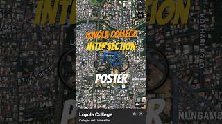 Loyola college Intersection 🚴🚲🙋‍♂️ loyolacollege achamillai docwhoraps [upl. by Vinaya]