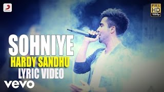 Hardy Sandhu  Sohniye  This Is Hardy Sandhu  Lyric Video [upl. by Mamoun941]