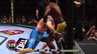 Anderson Silva vs Ryan Bader [upl. by Ruder390]