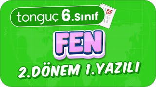 6Sınıf Fen 2Dönem 1Yazılıya Hazırlık 📑 2024 [upl. by Critta]