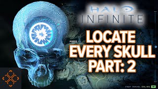 Halo Infinite guide All Skull Locations Part 2 [upl. by Thomey912]