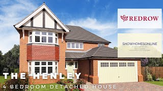 Redrow Homes  The Henley  Walk around tour by Showhomesonline [upl. by Kcirrad]