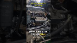 현대 트럭 엔진 시동이 운행 중 꺼지지 않아요 현대 트럭 엔진 오버홀 truck engine overhaul [upl. by Gauntlett]