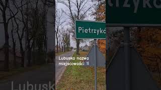 Lubuskie nazwy miejscowości lubuskiturysta [upl. by Nahtanoj]