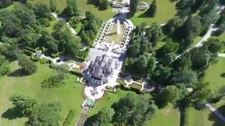 A good way to visit Linderhof Castle  by airDrone footage 4KLinderhof Palace amp Drone [upl. by Yemiaj]