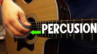 La PERCUSION en GUITARRA que querías aprender [upl. by Oramlub]