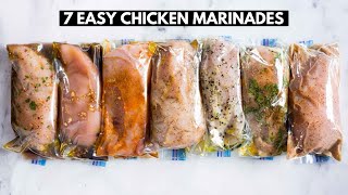 7 EASY Chicken Marinades [upl. by Cato]