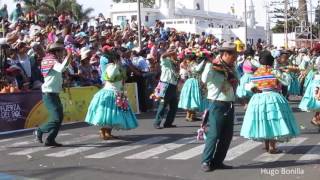 Tarqueada quotSan Pedro de Totoraquot en Carnaval quotCon la fuerza del solquot 2017 [upl. by Shanahan]