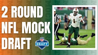 Two Round 2025 NFL Mock Draft [upl. by Nassi]